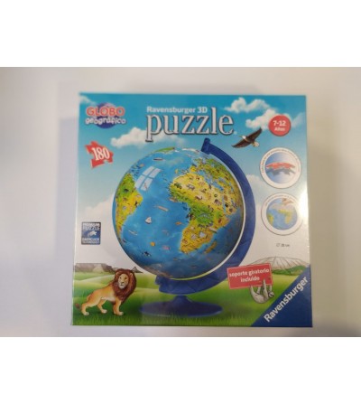 Puzzle 3D Bola del mundo