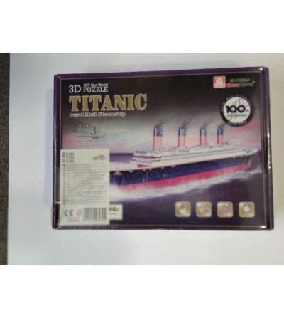 Puzzle 3D Titanic