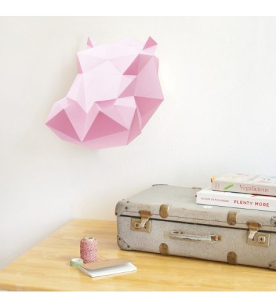 Hipopótamo Papel Assembli